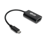 Tripp Lite U444-06N-DP4K6B video cable adapter 5.98" (0.152 m) USB Type-C DisplayPort Black