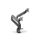 Digitus Universal Dual Monitor Mount with Gas Spring and Clamp Mount