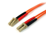 StarTech.com 50FIBLCLC10 fiber optic cable 393.7" (10 m) LC OM2 Orange