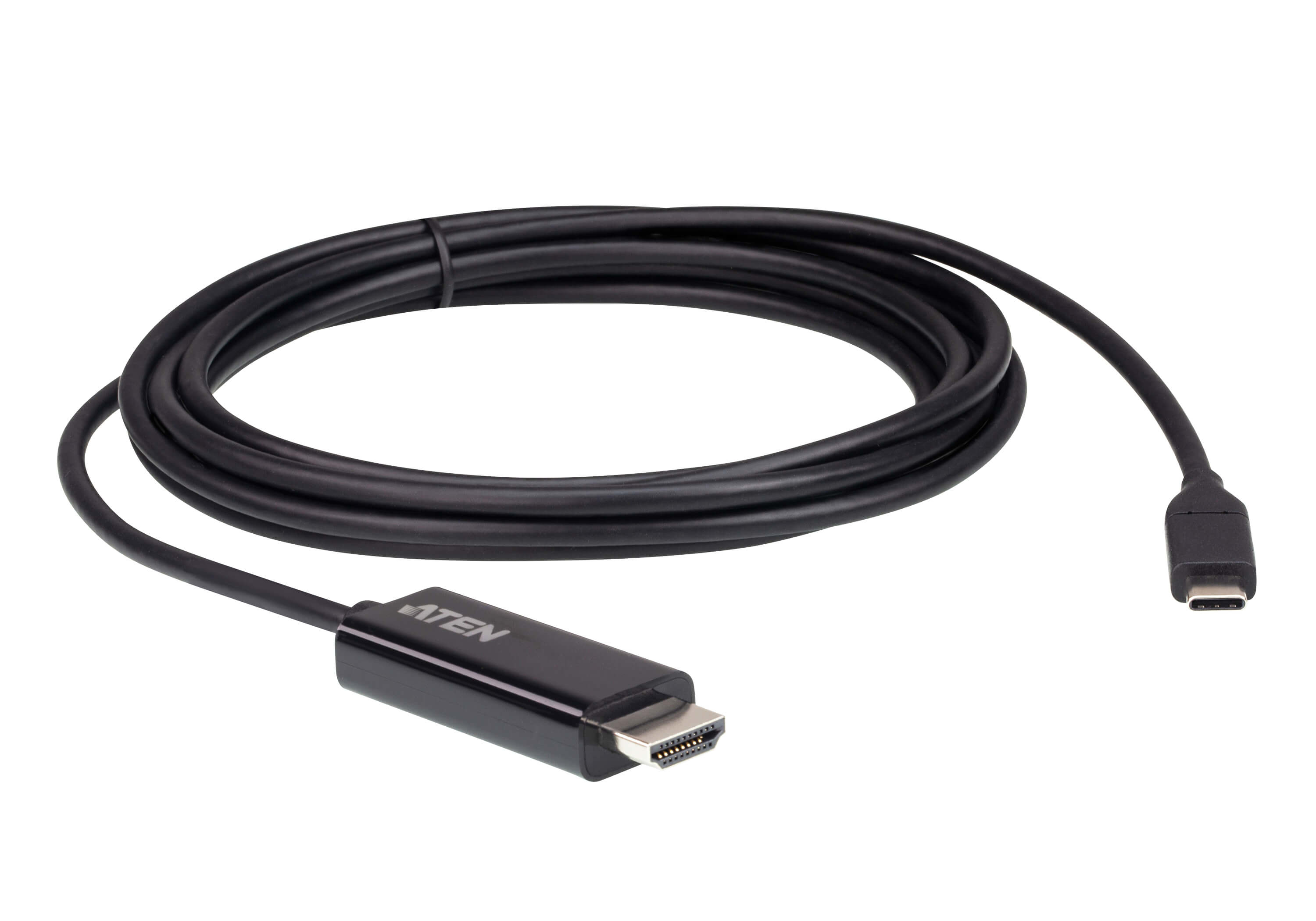 Image of ATEN UC3238 video cable adapter 2.7 m USB Type-C HDMI Black