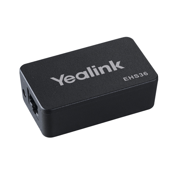 Image of Yealink EHS36 cable gender changer RJ12, RJ9 RJ45, 3.5mm Black