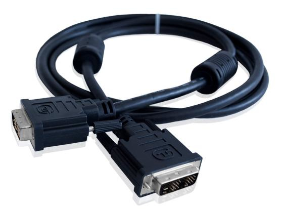 ADDER DVI-D, 2m DVI cable Black