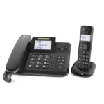 Doro Comfort 4005 Téléphone analog/dect Identification de l'appelant Noir