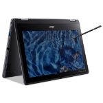 Acer Chromebook NX.AZGEK.002 notebook N4500 29.5 cm (11.6") Touchscreen HD Intel® Celeron® 4 GB LPDDR4x-SDRAM 64 GB eMMC Wi-Fi 6 (802.11ax) ChromeOS Black