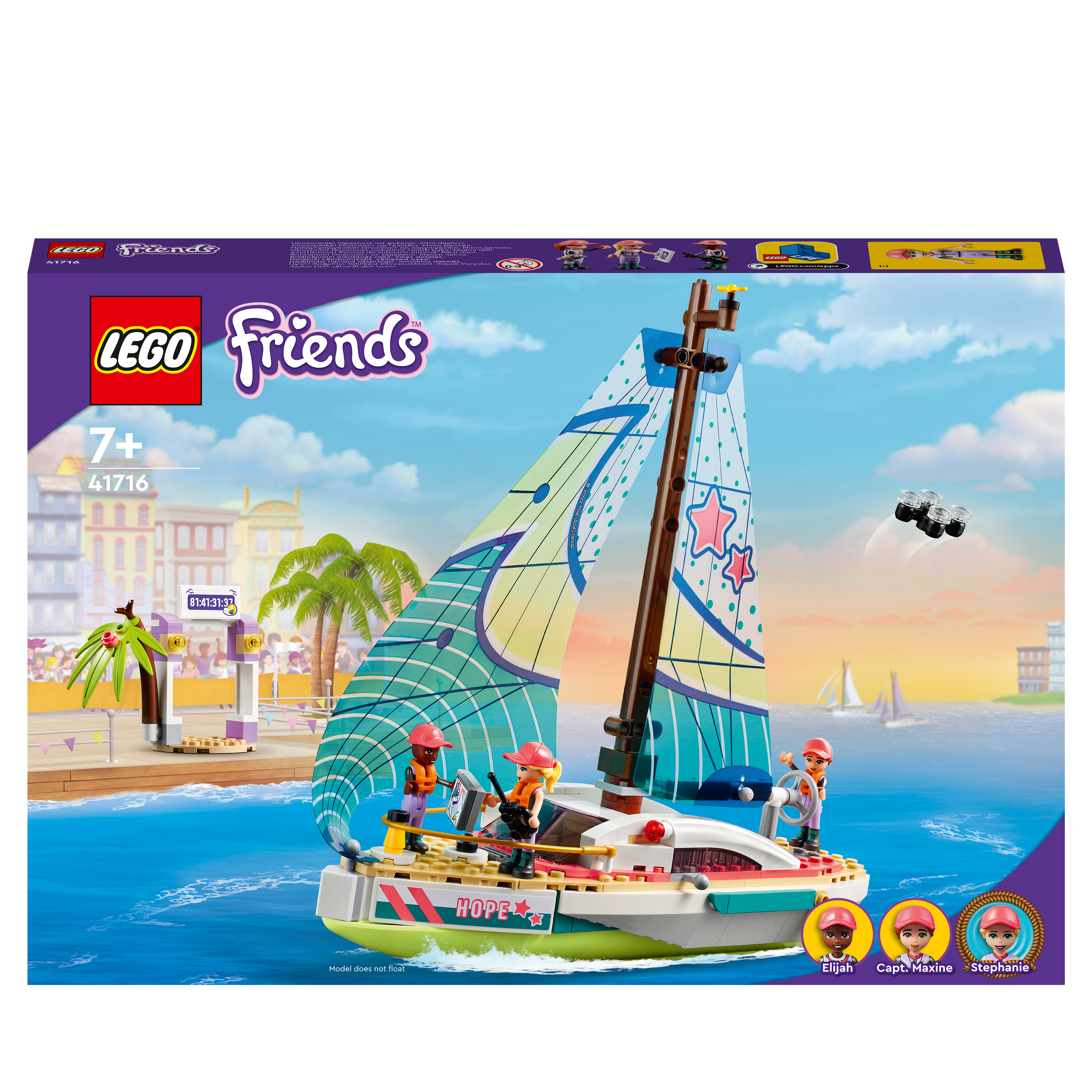 Image of LEGO Friends Stephanies Segelabenteuer| 41716