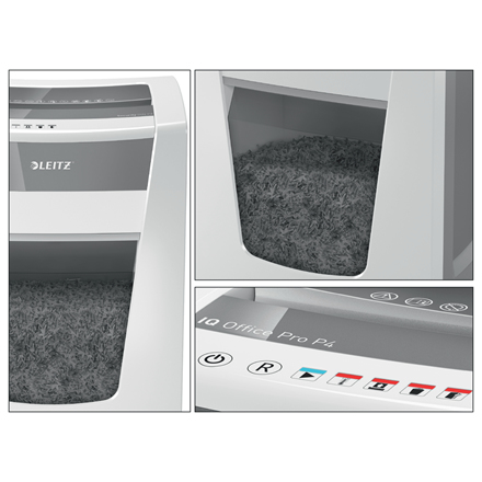 Leitz IQ Office Pro paper shredder Cross shredding 55 dB 23 cm White