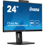 iiyama ProLite 24’’ IPS monitor with a built-in Windows Hello camera and microphone