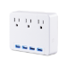 CyberPower P3WU surge protector White 3 AC outlet(s) 125 V