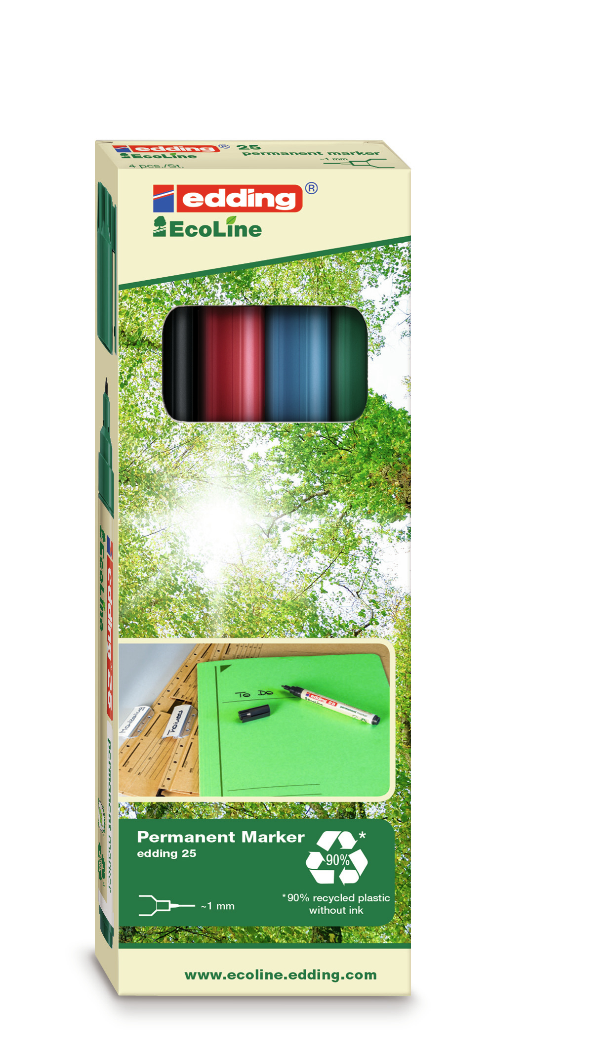 Image of Edding EcoLine 25 permanent marker