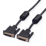 ROLINE Monitor DVI Cable, DVI (24+1), Dual Link, M/M 7.5 m
