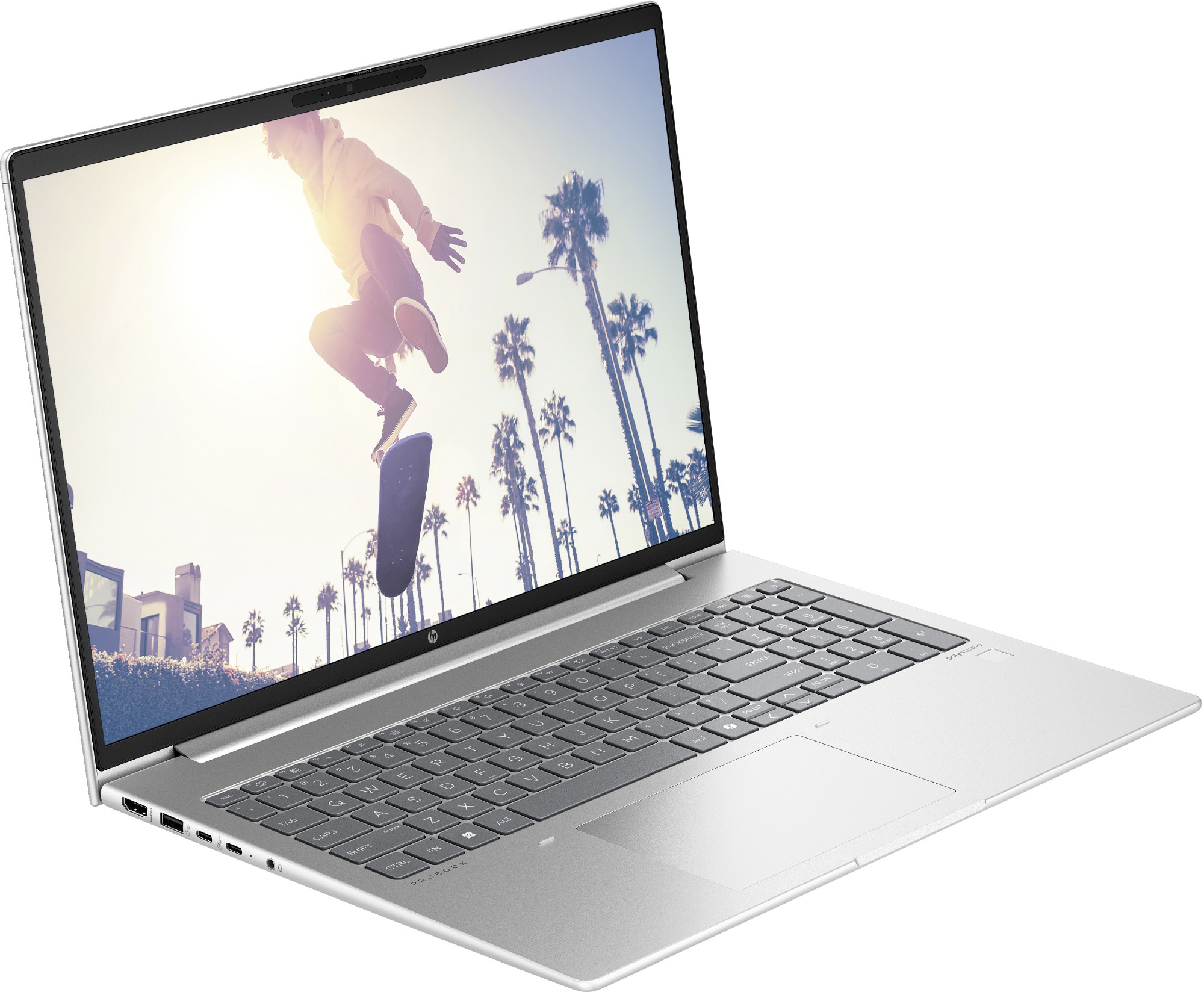 HP ProBook 460 G11 Intel Core Ultra 5 125H Laptop 40.6 cm (16") WUXGA 16 GB DDR5-SDRAM 512 GB SSD Wi-Fi 6E (802.11ax) FreeDOS Silver