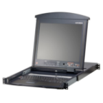 ATEN KL1516AN rack console 48,3 cm (19") 1280 x 1024 Pixels Metaal Zwart 1U
