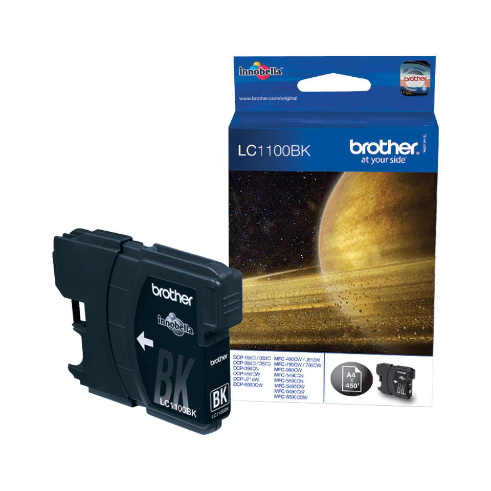 Brother LC1100BK Inkjet Cartridge Black LC1100BK