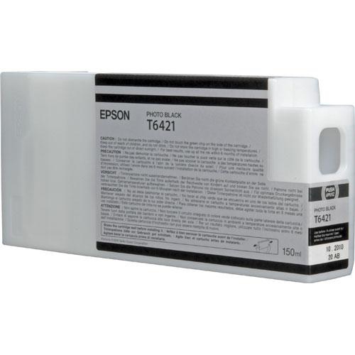 Image of Epson C13T642100/T6421 Ink cartridge black 150ml for Epson Stylus...