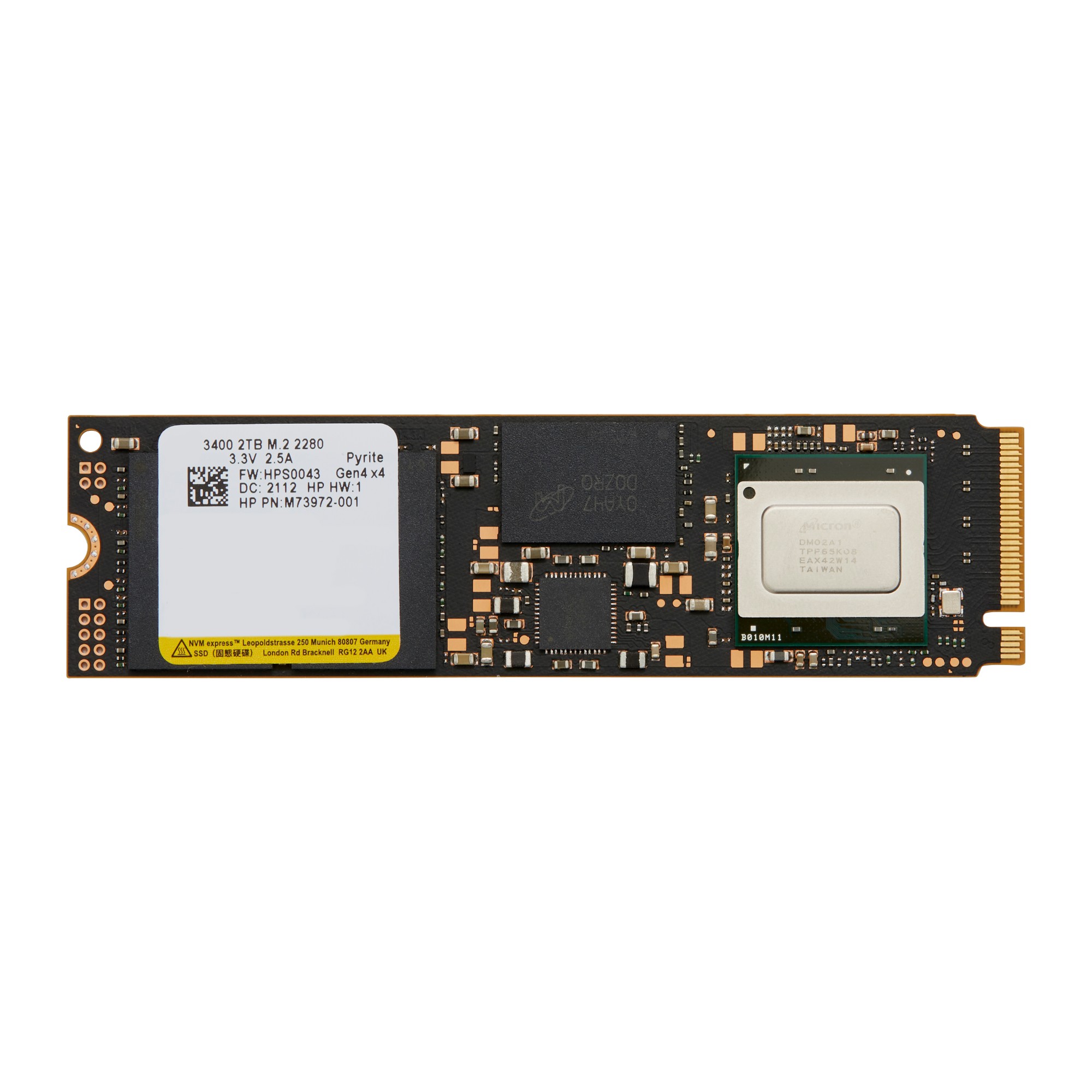 - SSD - 2 TB - internal - M.2 - PCIe 4.0 x4 (NVMe) thumbnail