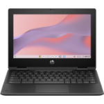 HP Fortis x360 G5 Intel® N N100 Chromebook 29.5 cm (11.6") Touchscreen HD 4 GB LPDDR5-SDRAM 32 GB eMMC Wi-Fi 6E (802.11ax) ChromeOS Black