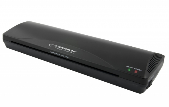 Image of Esperanza EFL003 laminator Cold/hot laminator 250 mm/min Black