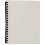 MARBIG REFILLABLE DISPLAY BOOK A4 20 POCKET GREY