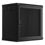 Lanberg WF01-6412-23B rack cabinet 12U Wall mounted rack Black
