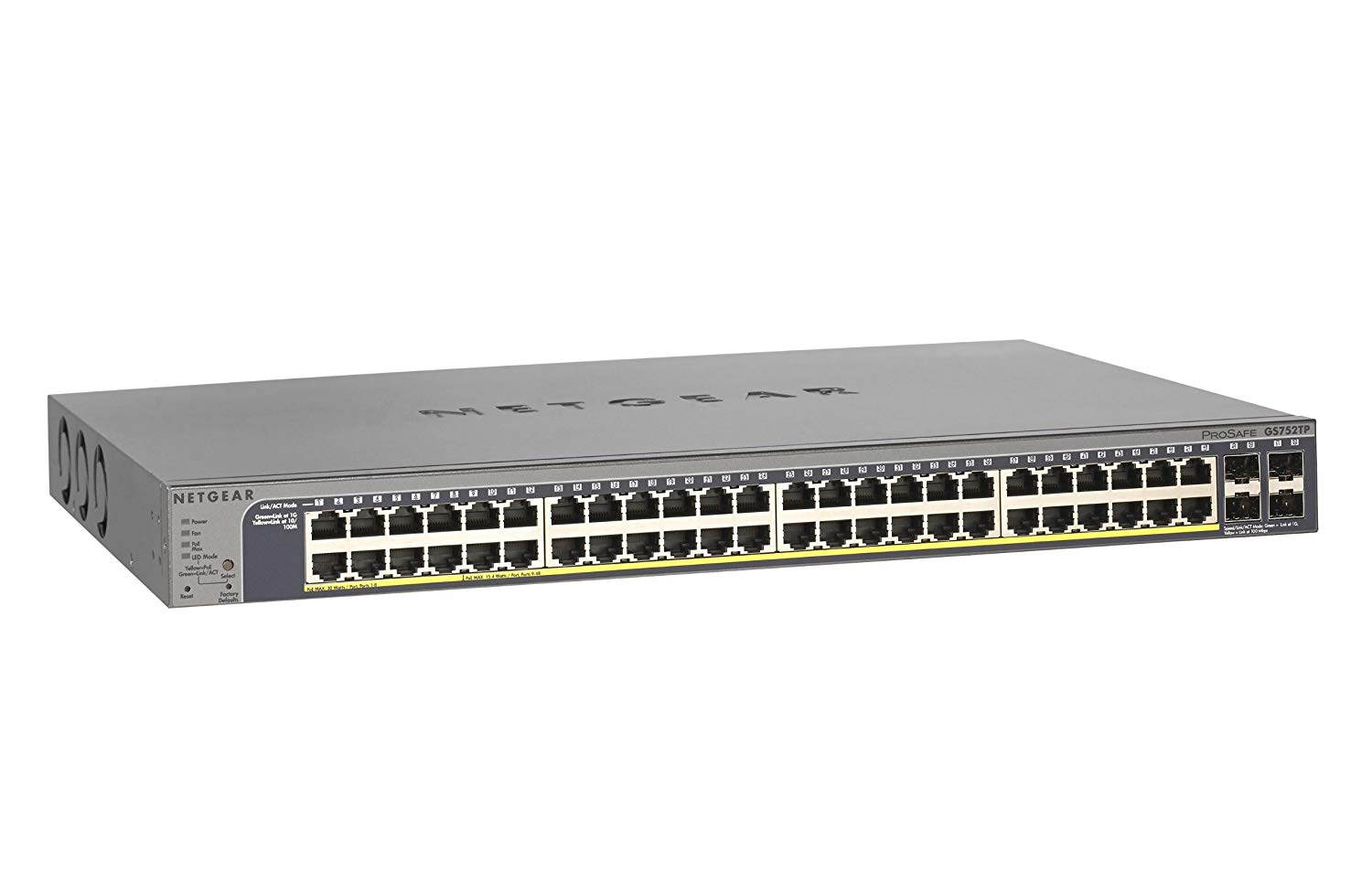 NETGEAR 48-Port Gigabit Ethernet Unmanaged PoE+ Switch (GS348PP