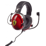Thrustmaster New! T.Racing Scuderia Ferrari Edition Headset Bedraad Hoofdband Gamen Zwart, Rood
