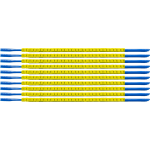 Brady SCNG-07-I cable marker Black, Yellow Nylon 300 pc(s)