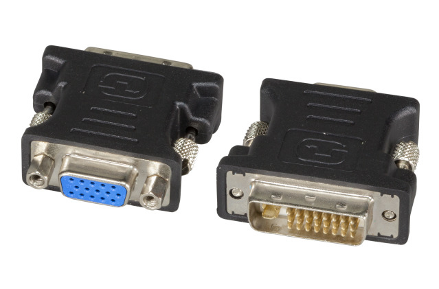 Image of EFB Elektronik EB460V2 cable gender changer DVI-A 24+5 pin VGA Black