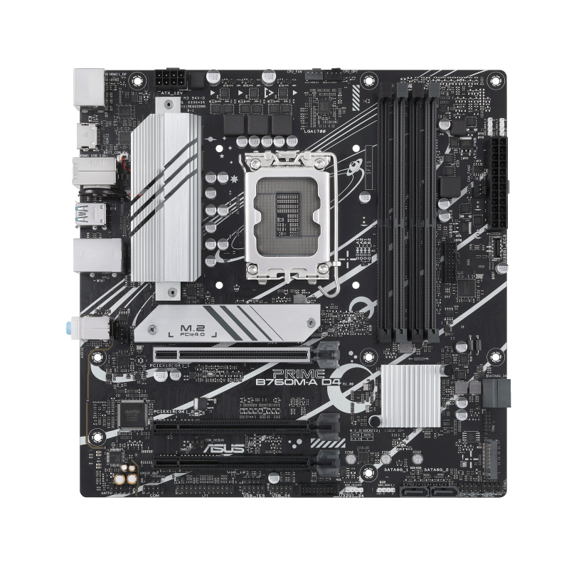 Image of ASUS PRIME B760M-A D4-CSM Intel B760 LGA 1700 micro ATX