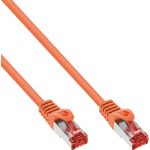 InLine Patch Cable S/FTP PiMF Cat.6 250MHz PVC copper orange 7.5m