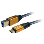 Comprehensive USB3-BC-10SP USB cable USB 3.2 Gen 1 (3.1 Gen 1) 118.1" (3 m) USB B USB C Black, Yellow
