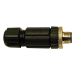 Axis 5502-131 cable gender changer 4 pin Black