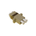 Cablenet LC Duplex MM Coupler Beige