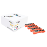Freecolor 2025-4-FRC tonercartridge 4 stuk(s) Zwart, Cyaan, Magenta, Geel