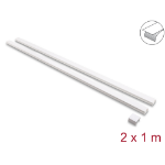 DeLOCK 22087 cable organizer Universal Cable duct White 2 pc(s)