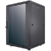 Intellinet 19" Network Cabinet - Free Standing, 16U, 600x600mm (width x depth), Black, Flatpack, Max 1500kg, Multi-Point Door Lock, One Lock Per Side Panel, Usable Depth 123 to 373mm, IP20 rated, Rack, Steel