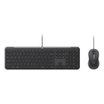 Logitech Signature Slim Wired Combo MK625 for Business keyboard Mouse included Home/Office USB QWERTY US English Graphite