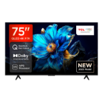 TCL 75P7K-UK TV 190.5 cm (75") 4K Ultra HD Smart TV Wi-Fi Metallic 350 cd/m²