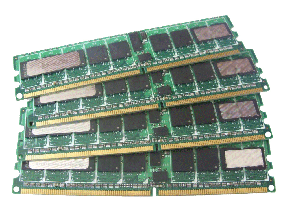 Image of Hypertec 4GB PC2100 Kit (Legacy) memory module 4 x 1 GB DDR 266 MHz