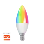 LogiLink WiFi Smart E14 Candle light, Tuya compatible