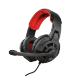 Trust GXT 411 Radius Headset Wired Head-band Gaming Black, Red