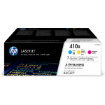 HP CF252XM (410X) Toner MultiPack, 5K pages, Pack qty 3