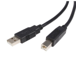 StarTech.com USB2HAB6 USB cable 70.9" (1.8 m) USB 2.0 USB A USB B Black