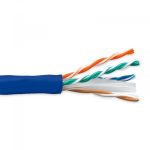 eNet Components C6-SOBL-1K-ENC networking cable Blue 12000" (304.8 m) Cat6 U/UTP (UTP)