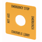Eaton 216484 wall plate/switch cover Yellow