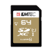 Emtec 64GB UHS-I U1 EliteGold SD Memory Card