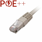 Cablenet 15m Cat6 RJ45 Grey U/UTP PVC 24AWG Flush Moulded Booted Patch Lead