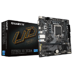 Gigabyte B760M H DDR4 Motherboard - Supports Intel Core 14th Gen CPUs, 6+1+1 Phases Digital VRM, up to 3200MHz DDR4 (OC), 2xPCIe 4.0 M.2, GbE LAN, USB 3.2 Gen1