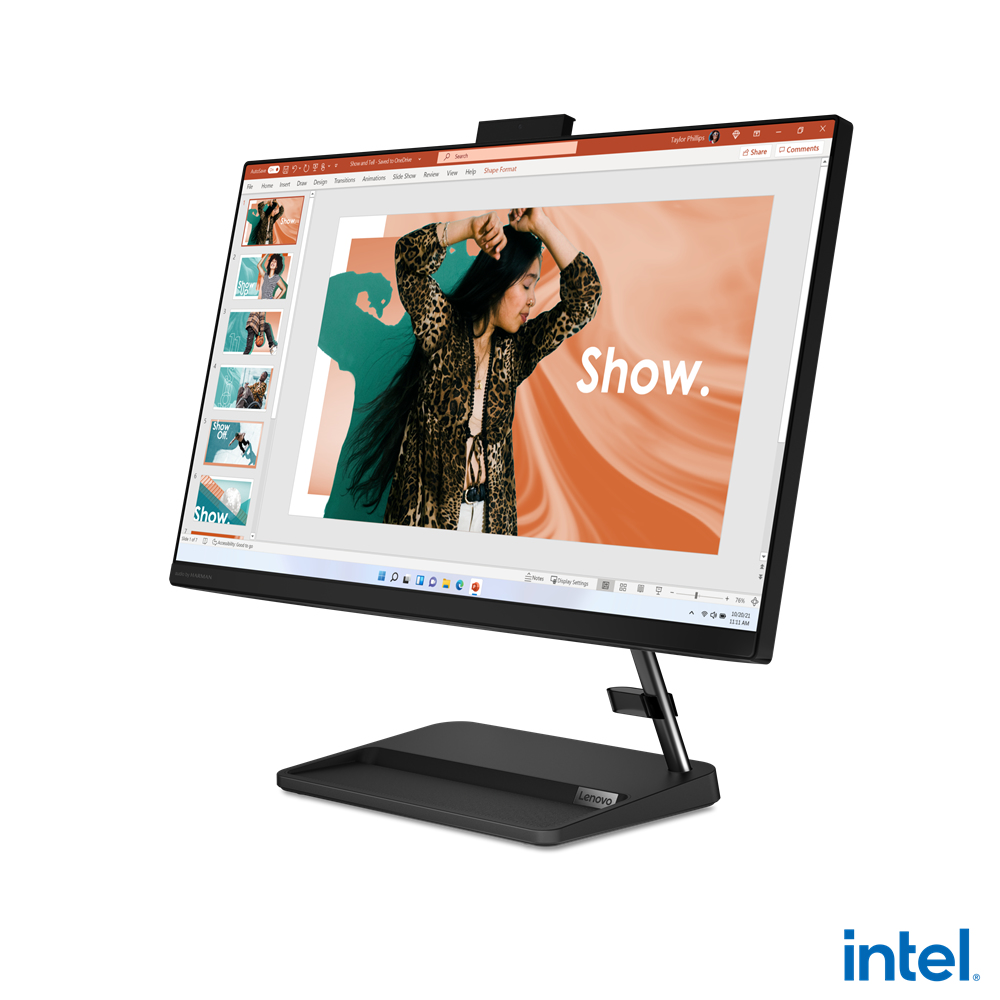 Lenovo Pc All In One Lenovo IdeaCentre AIO 3 24IAP7 Intel® Pentium® 60.5 cm (23.8") 1920 x 1080 pixels 4 GB DDR4-SDRAM 256 GB SSD All-in-One PC Windows 11 Home Wi-Fi 6 (802.11ax) Black, 1 in distributor/wholesale