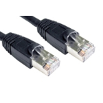 Cables Direct B6ST-703K networking cable Black 3 m Cat6 F/UTP (FTP)