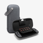 Spigen Klasden Pouch Buidelzak Nintendo EVA (Ethyleen-vinyl-acetaat), Stof/Weefsel Grijs